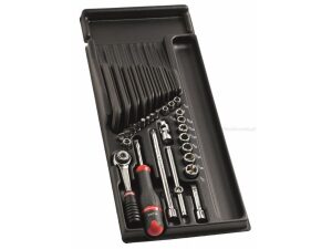 Facom MOD.R3 Tuumakoon hylsyt hylsysarja 1/4", 6-kuusiokoloavaimet, bitsit