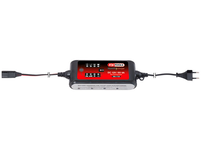 Kstools Akkulaturi 12+6V /4A 550.1735