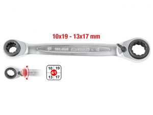 Kstools Räikkälenkkiavain 4 in 1, 503.4565