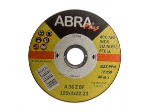 Katkaisulaikka 125x1,6 ABRA Plus Inox