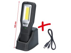 Kstools 150.4490 ladattava korjaamovalaisin 550 lumenia