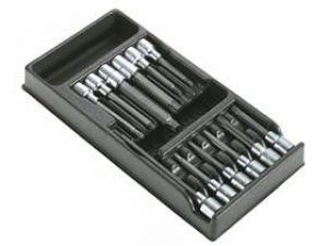 Pitkät 1/2" Bits hylsyt MOD.SHP