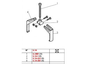 Ulosvetäjän ruuvi Facom U.20B1  