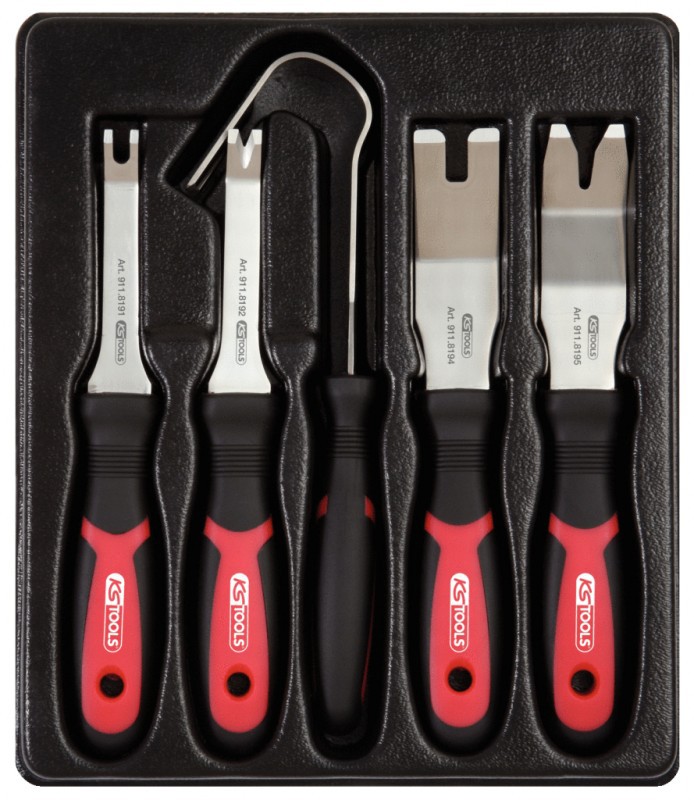 Verhoilunirroitusarja ja klipsinpoistosarja