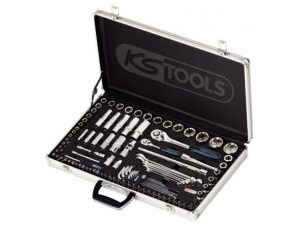 Hylsysarja, 1/4” + 1/2” 102-os CHROMEplus®