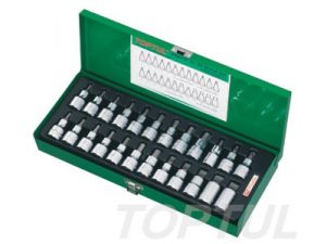 Bits hylsysarja 1/2", 24-os TopTul