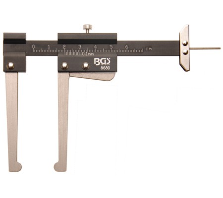 Työntömitta jarrulevyjen mittaamiseen BGS-8689