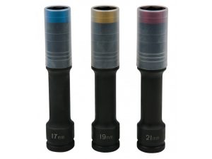 Alumiinivannehylsysarja 17, 19, 21 mm 515.0622 Kstools